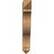 Ekena Millwork Funston Arts & Crafts Rough Sawn Bracket, Western Red Cedar, 6"W x 36"D x 42"H BKT06X36X42FST03RWR - alternate 3
